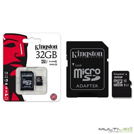 Tarjeta MicroSD 32GB Kingston