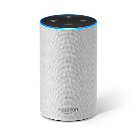 Amazon Echo (3.ª generación) - Altavoz inteligente con Alexa, tela de color gris claro