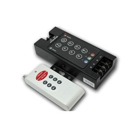 Controlador tira led RGB 12V-24V RF 30A/360W 8 botones
