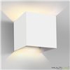 Aplique Led de interior-exterior 6W Modelo Cube Blanco Cálido