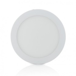 Plafón Downlight Led de superficie 12W Blanco Cálido