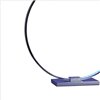 Lampara Led de Mesa RGB Cromado Circle 450mm Diametro