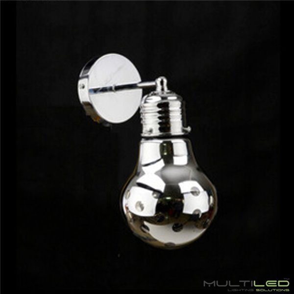 Aplique Led de Pared 3W Modelo Bulb Blanco Cálido