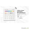 Controlador Mi-Light RGB+ CCT Dual Wifi a pilas táctil de superficie