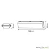 Pantalla estanca IP65 para 1 Tubo LED de 120cm