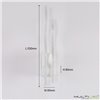Aplique Led de Techo y pared 30W DION Gris plata