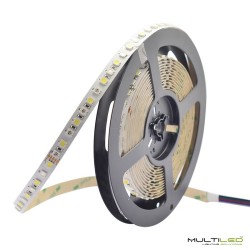 Tira led profesional SMD5050 60l/m 22LM/Led IP65 24V RGBW Frío