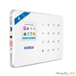 Kit básico de Alarma privada Wifi + GSM 3G 4G Mini tablet con control IOS y Android Kerui W18