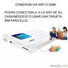 Kit básico de Alarma privada Wifi + GSM 3G 4G Mini tablet con control IOS y Android Kerui W18