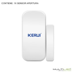 Kit básico de Alarma privada Wifi + GSM 3G 4G Mini tablet con control IOS y Android Kerui W18