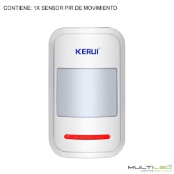 Kit básico de Alarma privada Wifi + GSM 3G 4G Mini tablet con control IOS y Android Kerui W18