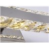 Aplique Led de Pared lineal Karim 10W cristal K9
