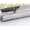 Aplique Led de Pared lineal Karim 10W cristal K9