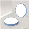 Lampara Led de Techo tipo plafón 40W Tania Azul CCT