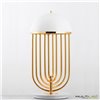 Lampara de mesa retro elegant Led G4 Belle Epoque Blanca
