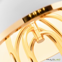 Lampara de mesa retro elegant Led G4 Belle Epoque Blanca