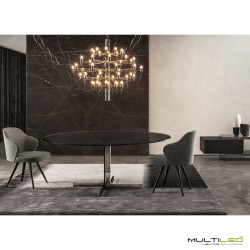 Lampara Colgante araña moderna Vintage de 50 brazos e14 Ø1000 Gino Sarfatti