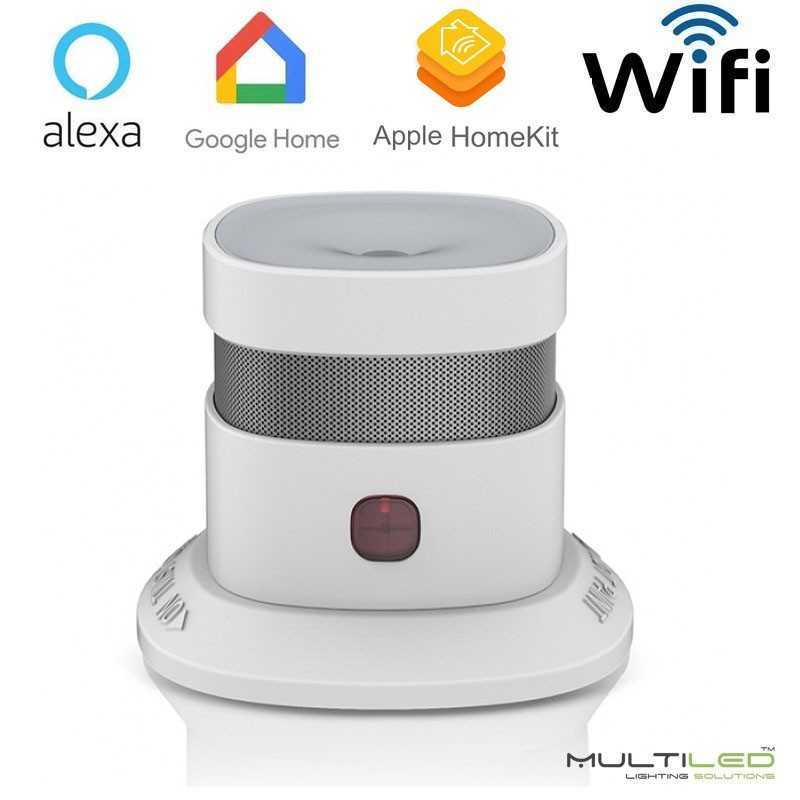 Sensor de humo Wifi Zigbee Inteligente para sistemas domoticos Orvibo Sensor de humo Wifi Zigbee Inteligente para sistemas domoticos Orvibo