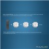Pastilla Controlador Multiled 4 en 1 Universal para pulsador + Smart RF, 12-24 VDC,3A*4CH,Max 12A 144W/288W
