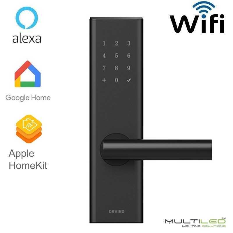 Cerradura inteligente biometrica C1 Wifi Zigbee para sistemas domoticos Orvibo y compatible con Alexa, Google Home y Apple Kit Cerradura inteligente biometrica C1 Wifi Zigbee para sistemas domoticos Orvibo y compatible con Alexa, Google Home y Apple Kit