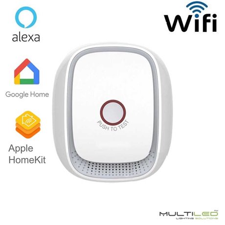 Sensor de gas Wifi Zigbee Inteligente Orvibo compatible con Alexa, Google Home y Apple Homekit