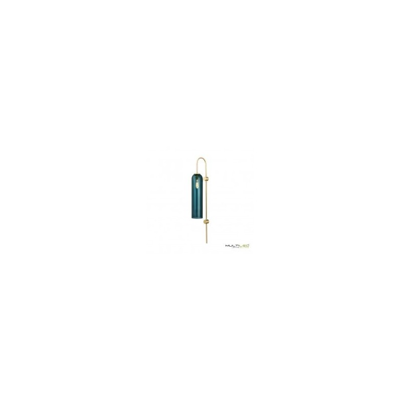 Aplique de Pared Times Azul para bombillas E27