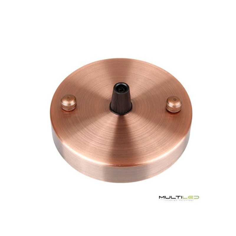 Florón metálico para lampara colgante Bronce