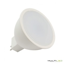 Dicroica Led GU5.3 MR16 S11 12-24V AC/DC 7W Opal 120º Blanco Calido