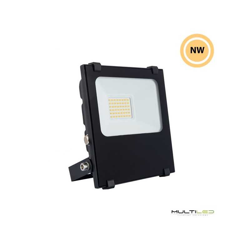 Foco Proyector Led 20W 145Lm/W IP65 Pro Philips Lumileds Regulable Blanco Neutro