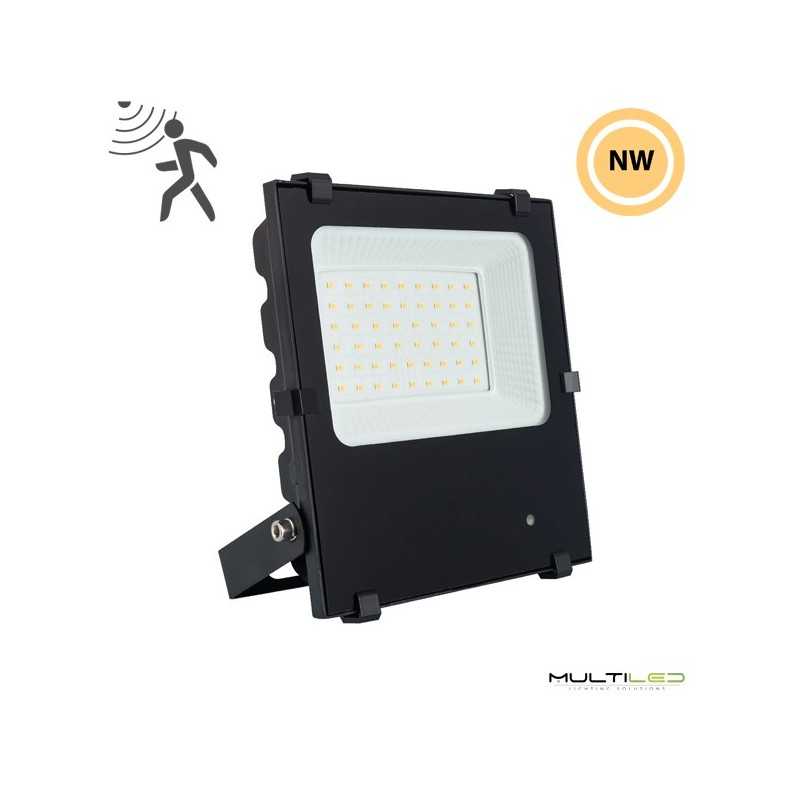 Foco Proyector Led con detector Radar 30W IP65 ProLeds Blanco Neutro