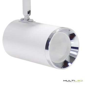 Aplique tubular orientable de superficie para lámparas GU10 X2 Spot Blanco