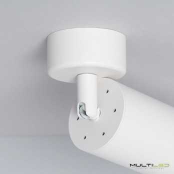 Aplique tubular orientable de superficie para lámpara GU10 Blanco