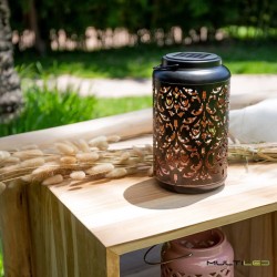 Lampara de Mesa Cilindrica Solar POT