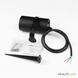 Foco LED Exterior y Jardin con Pincho 12W WIFI-Zigbee IP66 Miboxer RGB + Blanco dual CCT