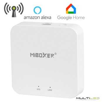 Puerta de enlace Hub Miboxer Wifi compatible con Alexa y google home