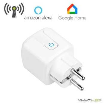 Enchufe Wifi Inteligente Sucko On/Off Temporizador Miboxer Tuya, compatible con Alexa, Google Home y Apple Kit