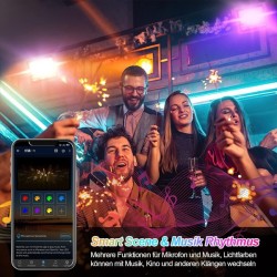 Foco Proyector Led inalámbrico 45W RGB+CCT (2700k-6500k) IP66 Bluetooth Mesh grupal