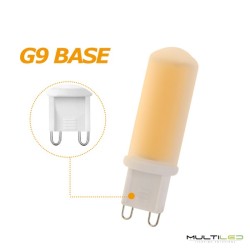 Lampara Led G9 COB PRO 4.2W 360º Blanco Cálido 2700k (Regulable)