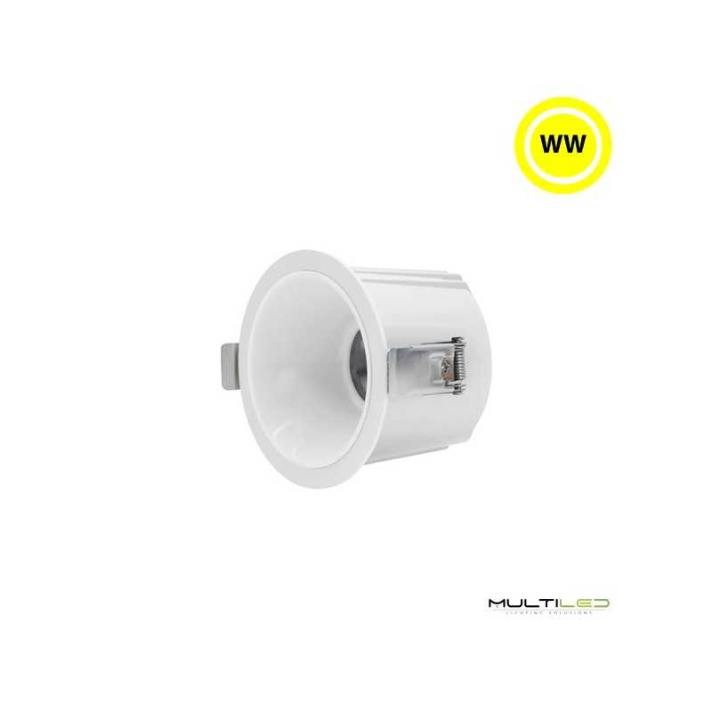 Empotrable Downlight Led 12W Lifud Corte Ø75 mm Blanco Cálido 3000k