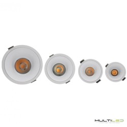 Empotrable Downlight Led 18W Lifud Corte Ø115 mm Blanco Cálido 3000k