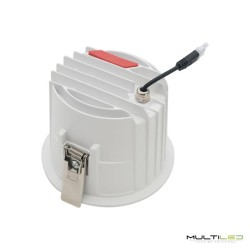 Empotrable Downlight Led 12W Lifud Corte Ø75 mm Blanco Cálido 3000k