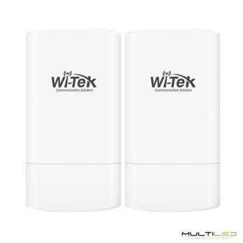 Wi-Tek KIT V2 - Transmisor wifi inalámbrico de largo alcance hasta 2 KM para camaras IP