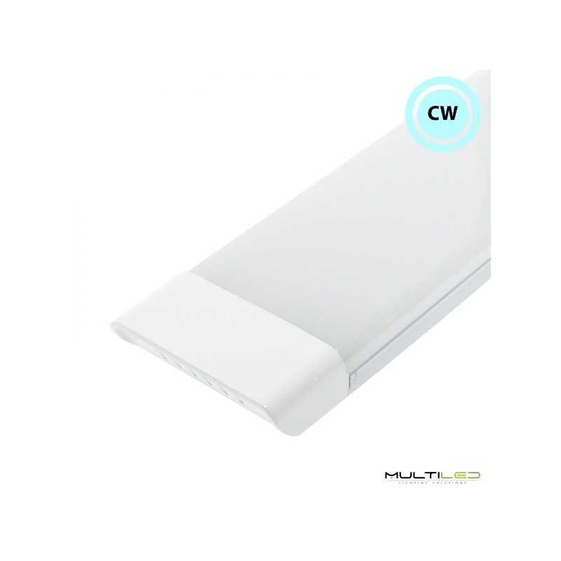 Regleta lineal Ultra plana Led de superficie SMD2835 40W - 60cm Blanco Frío 6000k