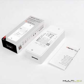 Pastilla Reguladora inalámbrica + pulsador Miboxer AC 100-240VAC 500W Max 2.27A Wifi + RF 2.4ghz + App Tuya