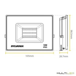 Foco Proyector Led 10W IP65 Sylvania Jeta Blanco Cálido 3000k