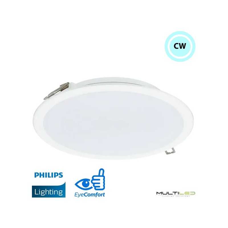 Empotrable Downlight Led 20W Philips Corte Ø275 mm Blanco Frío 6500k
