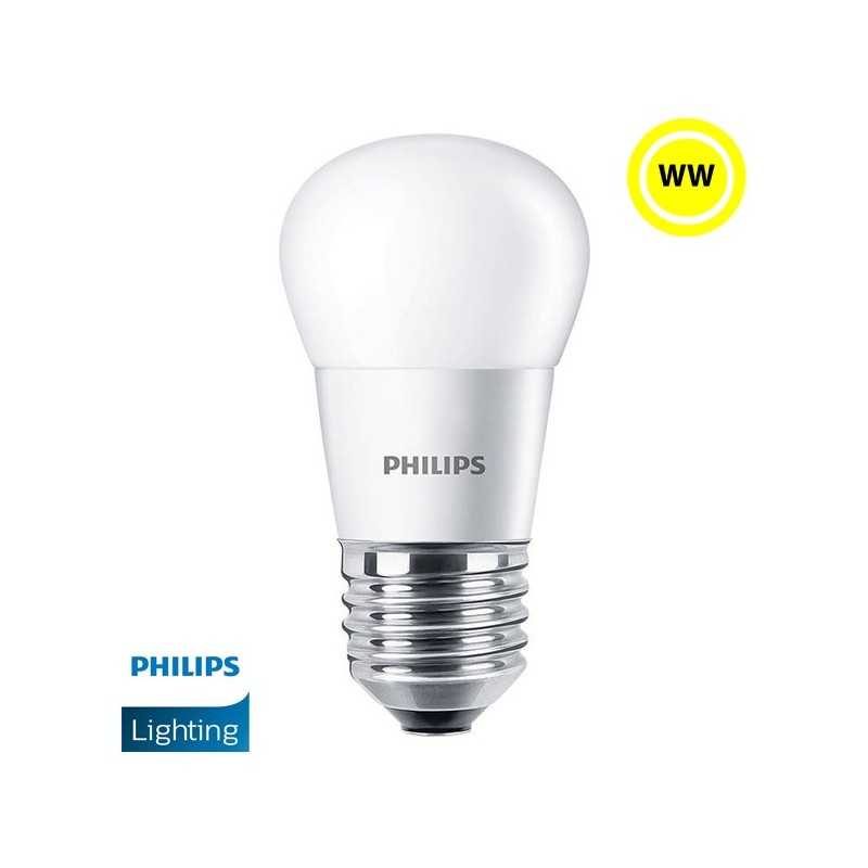 Bombilla Led Philips CORELUS25 P45 3.5W E27 Blanco Cálido 3000K