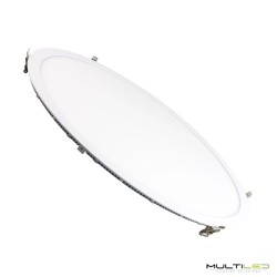 Panel Placa Led 48W Downlight Extraplano Circular Corte Ø580 mm Blanco Neutro 4000k