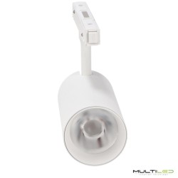 Foco de carril Led Magnético 16mm 20W Osram 36º 48V Blanco Cálido 3000K