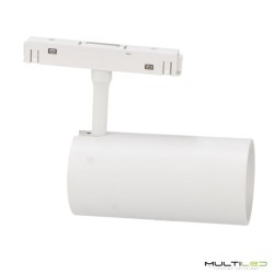 Foco de carril Led Magnético 16mm 20W Osram 36º 48V Blanco Cálido 3000K